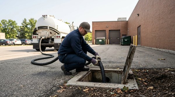 Commercial grease trap cleaning Rochester MN